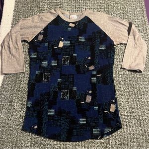 LuLaRoe 3/4 Sleeve Tee